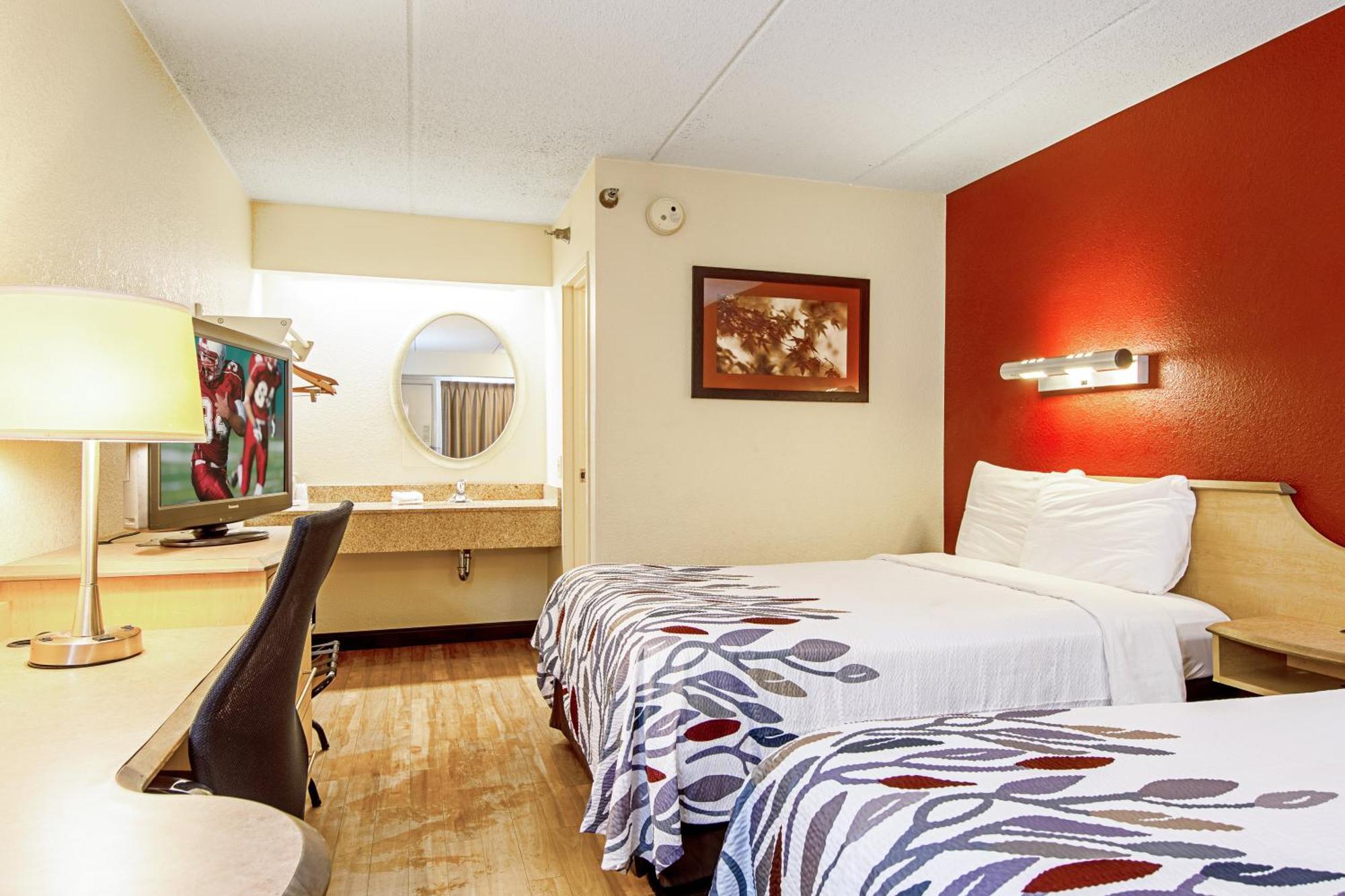 Deluxe Room Two Double Beds Non-Smoking